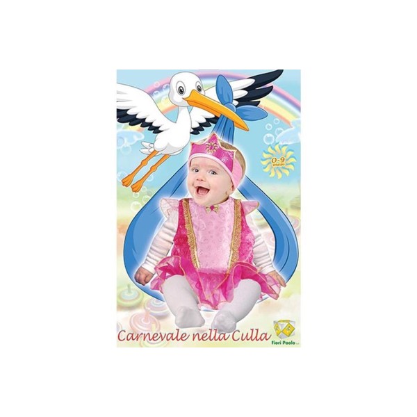 COSTUME PRINCIPESSA  0-9 MESI