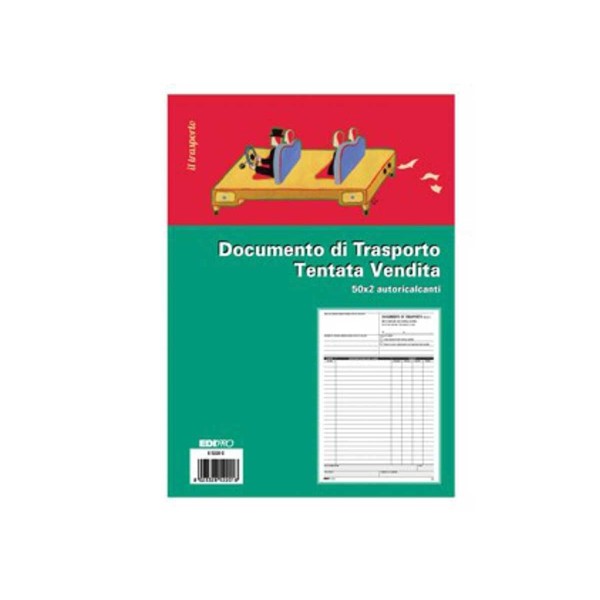 DOCUMENTO DI TRASPORTO TENTATA VENDITA 29,7 *...