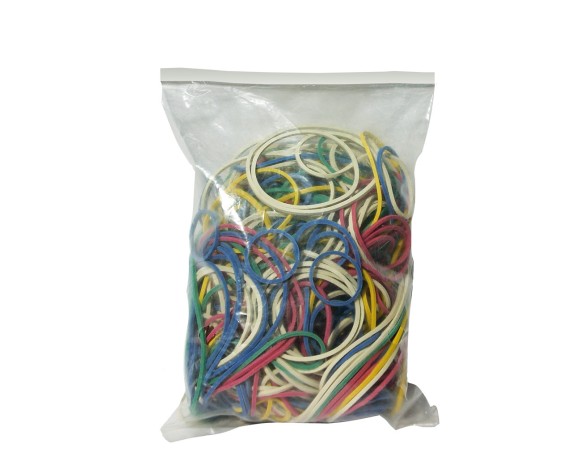 ELASTICI IN BUSTA 100GR ASSORTITI