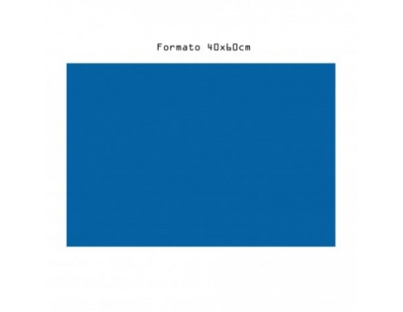 FOGLIO GOMMA CARTA CREPLA EVA FOAM BLU 40 X 60
