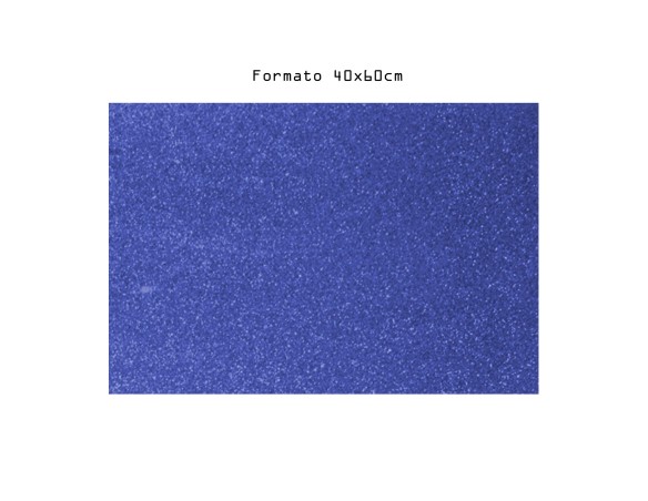 FOGLIO CARTA CREPLA EVA GLITTER 40 X 60 BLU