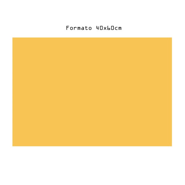 FOGLIO CARTA EVA FOAM GIALLO 40 X 60