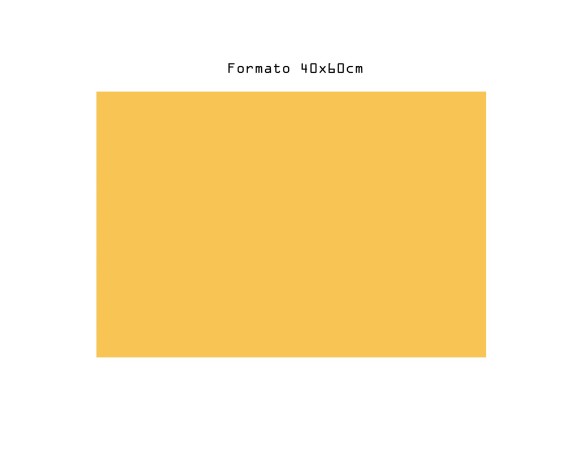FOGLIO CARTA EVA FOAM GIALLO 40 X 60