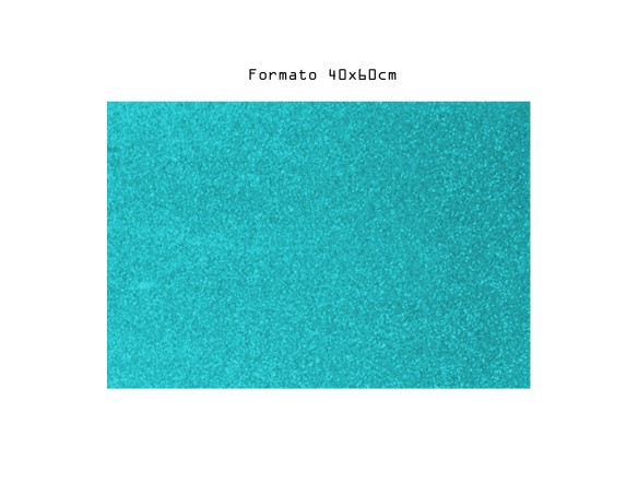 FOGLIO CARTA EVA GLITTER AZZURRO 40X60