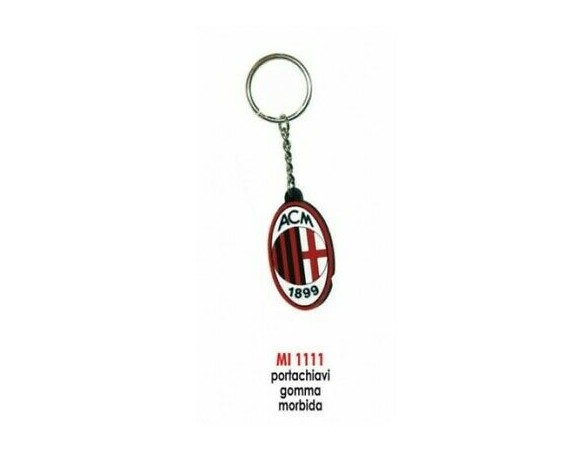 PORTACHIAVI IN GOMMA MORBIDA MILAN ufficiale