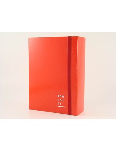 PORTAPROGETTO DA 10 CM lucido rosso