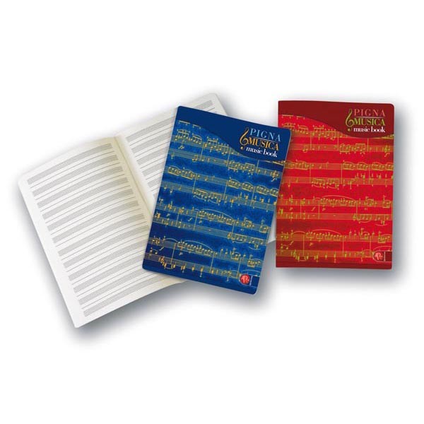 QUADERNO PIGNA MUSIC PENTAGRAMMATO A4