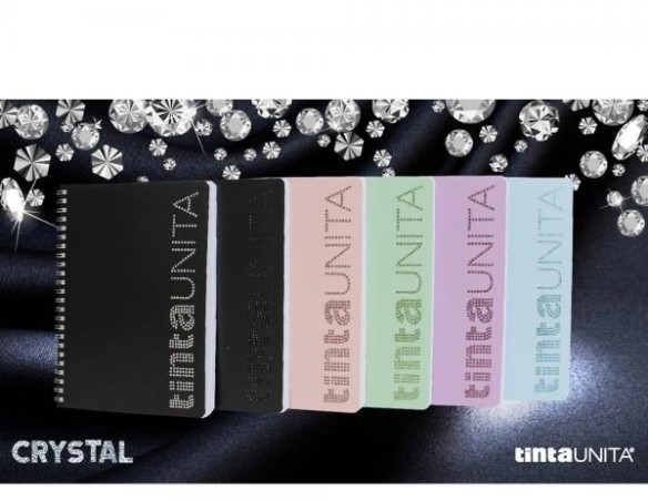 Quaderno Spirale Crystal Tinta Unita 36fg 80gr Senza Fori - 1 Rigo