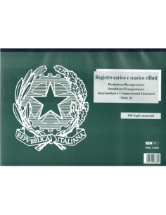 REGISTRO CARICO SCARICO RIFIUTI "A" E2868 2