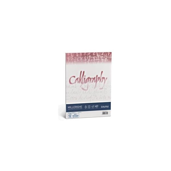 RISMA MILLERIGHE 200G BIANCO 50 FOGLI