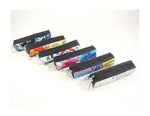 SACCUCCIOLO ASTUCCIO MINI 2ZIP GRAFFITI LEBEZ 80748