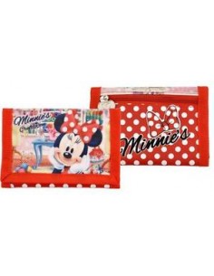 PORTAFOGLIO MINNIE ROSSO
