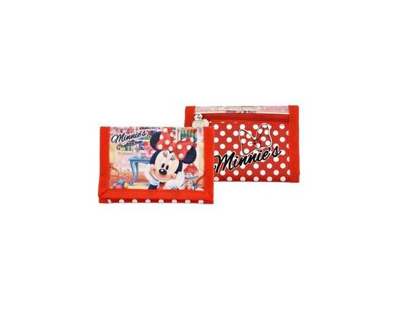 PORTAFOGLIO MINNIE ROSSO