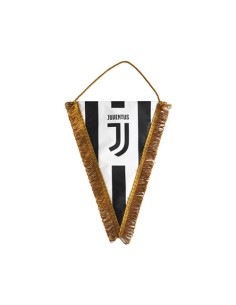 GAGLIARDETTO TRIANGOLARE PICCOLO 17X14 CM RIGHE E LOGO 2