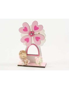 L.CAROUSEL CARILLON MULINO ROSA 17 CM 049283 2