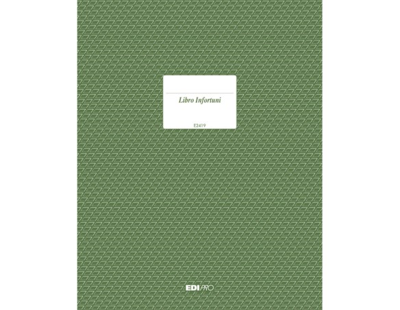 LIBRO INFORTUNI 15 PAG. E2419