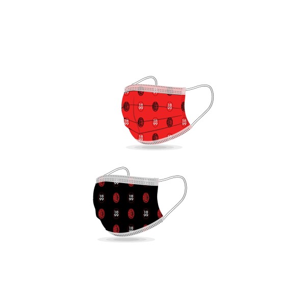 MASCHERINA MILAN bambino junior UFFICIALE MASK...