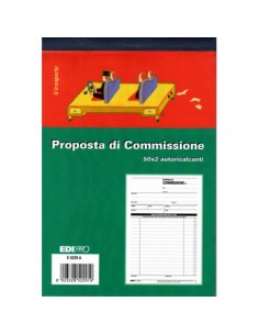 PROPOSTA COPIA COMMISSIONE 50X2 FORMATO A5 DUPLICE COPIA E 5229