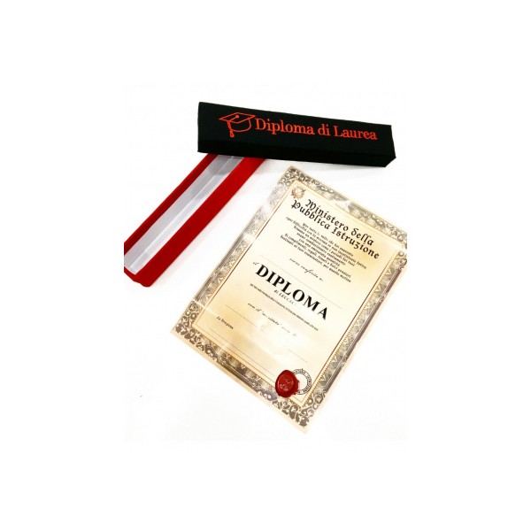 SCATOLA LAUREA + 6 DIPLOMI 39582
