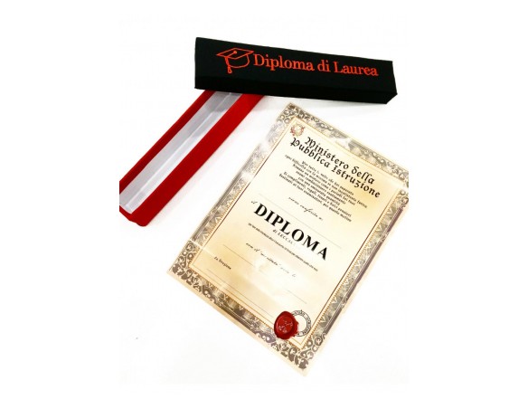 SCATOLA LAUREA + 6 DIPLOMI 39582