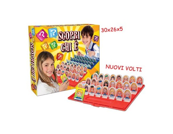 SCOPRI CHI E' VERSIONE GRANDE - INDOVINA CHI 60649