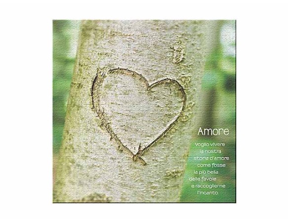 TELA TI IMMAGINO AMORE ( ideale per San Valentino )