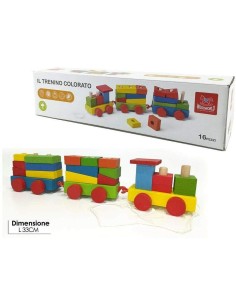 TRENINO COLORATO IN LEGNO 100205