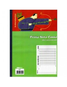 REGISTRO PRIMA NOTA CASSA E BANCA 22 X 30 50 X 2 E 5350