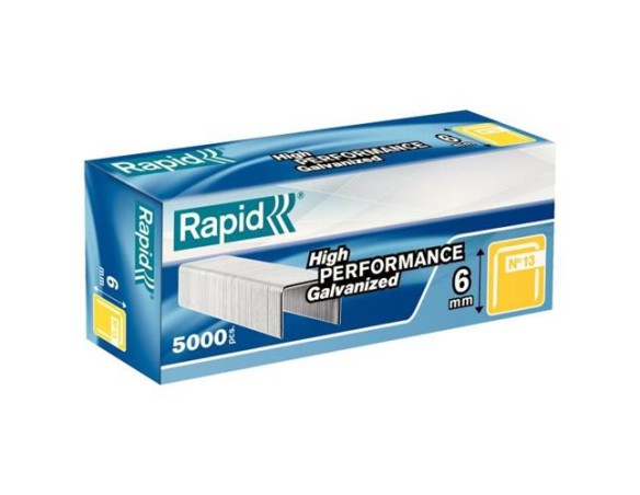 Punti - Rapid - acciaio - 13/6 - conf. 5000