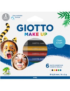 SET 6 MATITE GIOTTO MAKE UP COLORI CLASSICI FILA