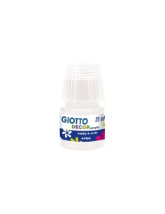 Tempera acrilica 25 ml bianco fila decor