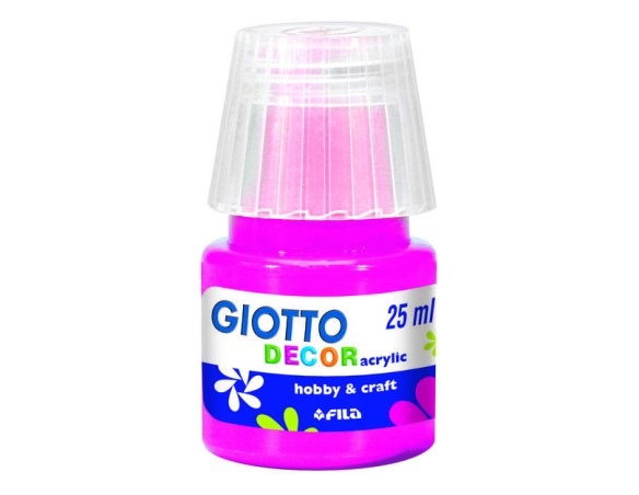 Tempera acrilica 25 ml magenta fila decor