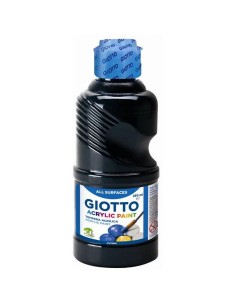 TEMPERA ACRILICA NERA 250 ml