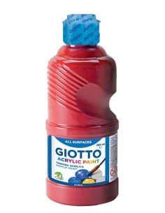 TEMPERA ACRILICA ROSSA 250 ml