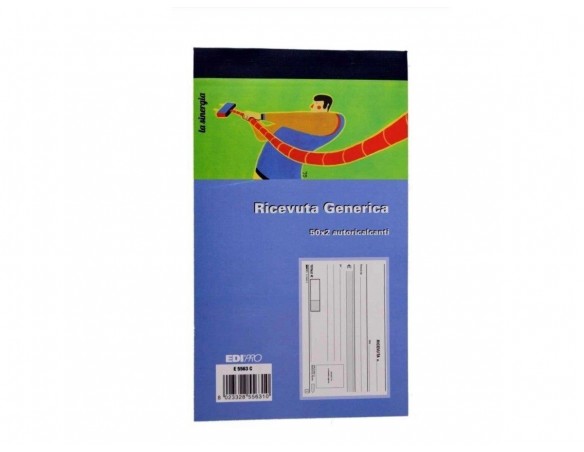 RICEVUTA GENERICA 50X2 DUPLICE COPIA E 5563 C