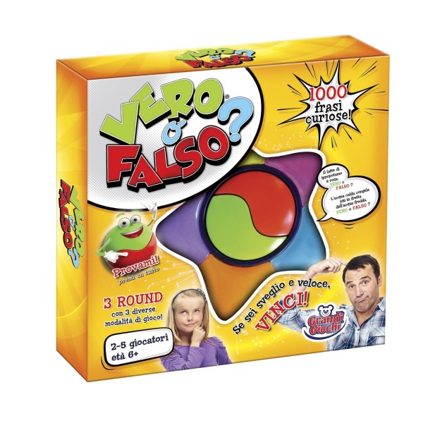 Grandi Giochi- Vero o Falso, GG00173, 2...