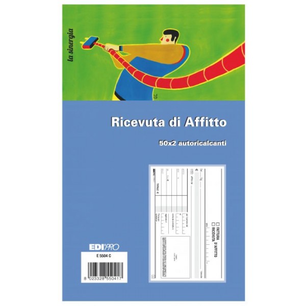 RICEVUTE DI AFFITTO 10 X 17 E 5504 C
