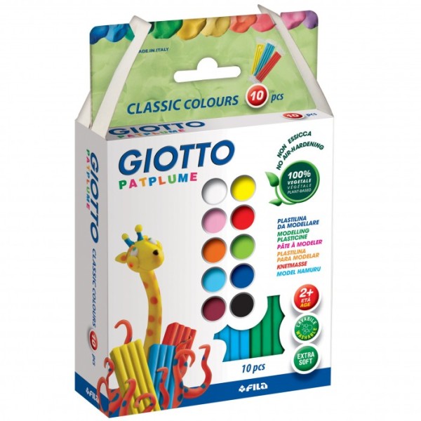 PASTA DA MODELLARE GIOTTO PATPLUME 10X20 gr....