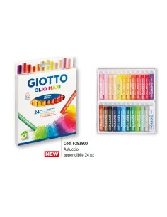 PASTELLI COLORI OLIO GIOTTO 24 PEZZI