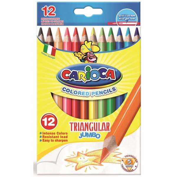 PASTELLONI CARIOCA JUMBO DA 12 TRIANGOLARI