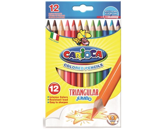 PASTELLONI CARIOCA JUMBO DA 12 TRIANGOLARI