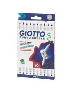 PENNARELLI BIPUNTA GIOTTO TURBO DOBBLE FILA