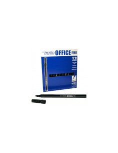 PENNARELLO TRATTO OFFICE NERO X 12