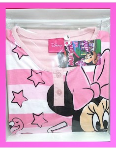 Pigiama Minnie Disney Corto In Cotone 0006a