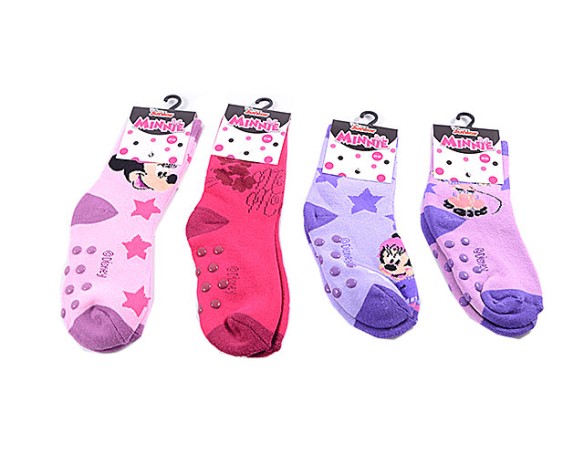 CALZE CALZA BIMBO BIMBA ANTISCIVOLO MINNIE  23-26 - 27-30 - 31-34 23 0904