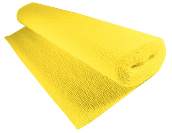 CARTA CRESPA GIALLO PULCINO 40G