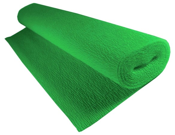 CARTA CRESPA VERDE BANDIERA 40G