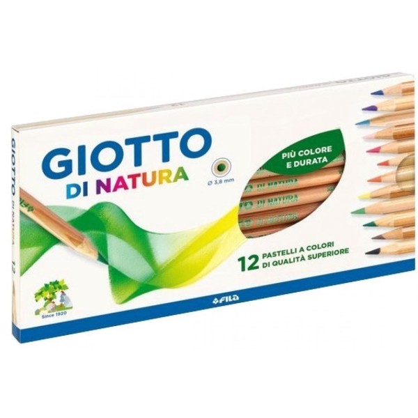 COLORI A PASTELLO GIOTTO NATURA DA 12 4.0 2406