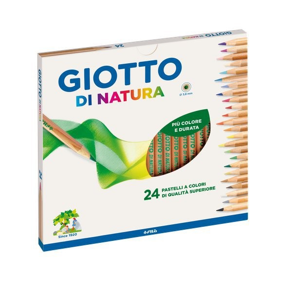 COLORI A PASTELLO GIOTTO NATURA DA 24 4.0 2407...