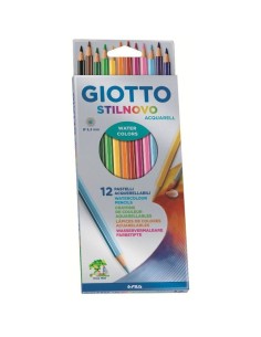 Colori Giotto Fila Astuccio 12 Stilnovo Acquerellabili...